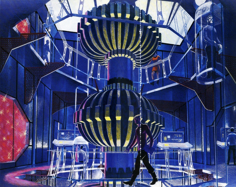Illustration for article titled Concept Art from the Star Trek Series That Never Was